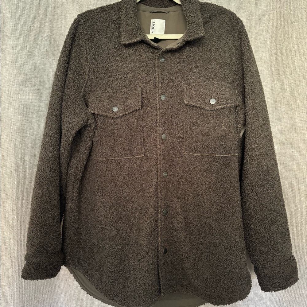Vuori Sycamore Shirt Jacket, Dark Cocoa, XL